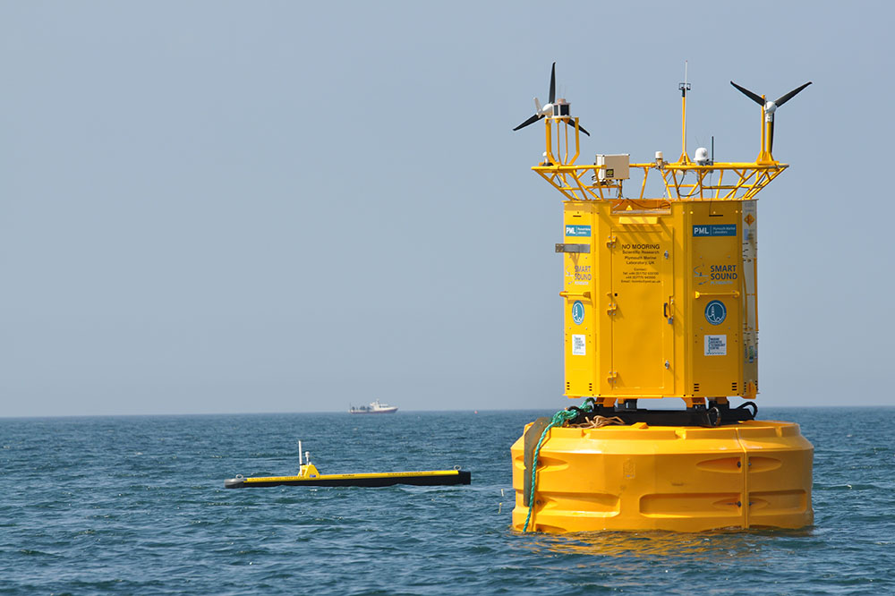 The SmartSound buoy and AutoNaut