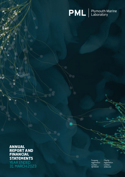 Front cover of the Annual report
