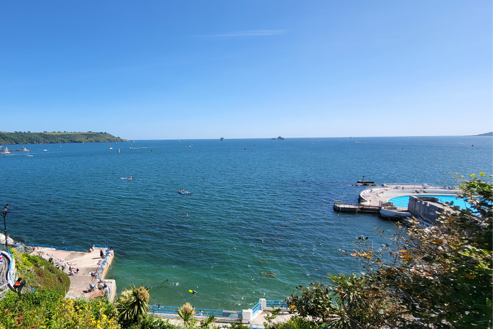 A few minutes walk from PML