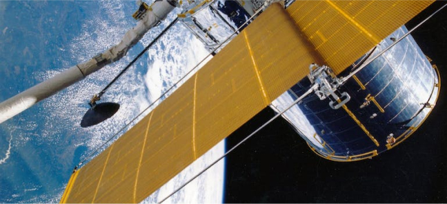 Satelitte over earth