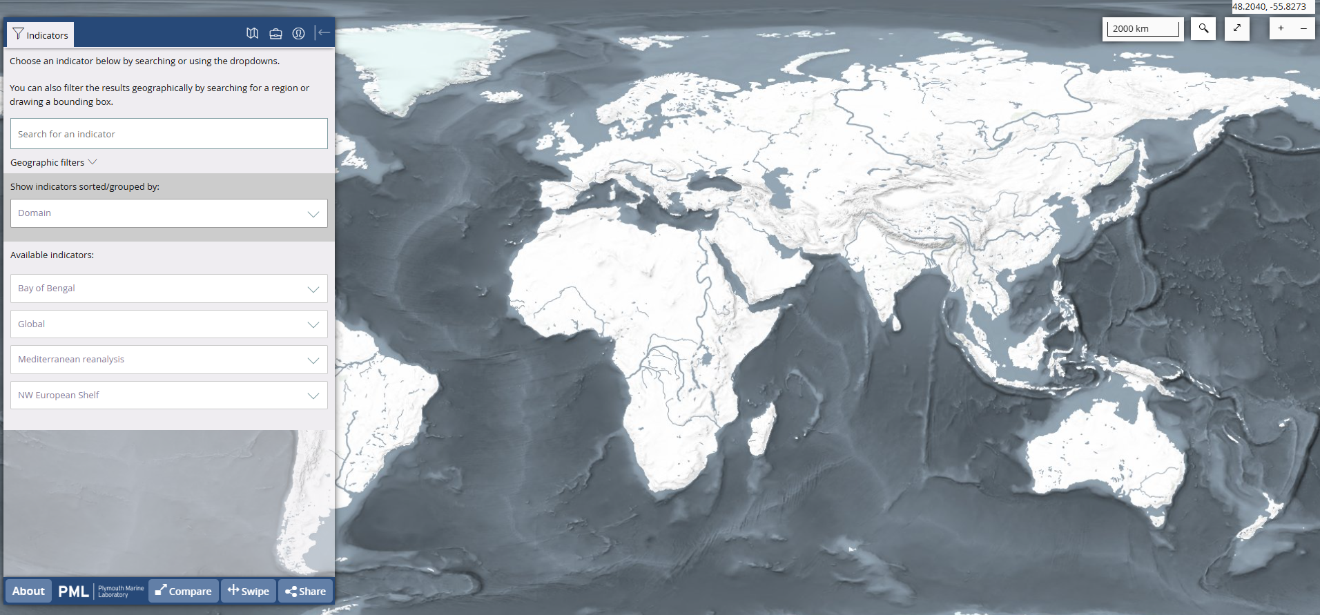 PML model data portal