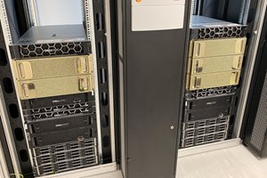 Image of server GPU units in the PML server room